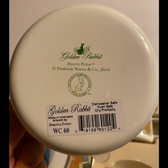 Golden Rabbit - Peter Rabbit 3-piece Child Set with Flatware - Picture 6 of 9